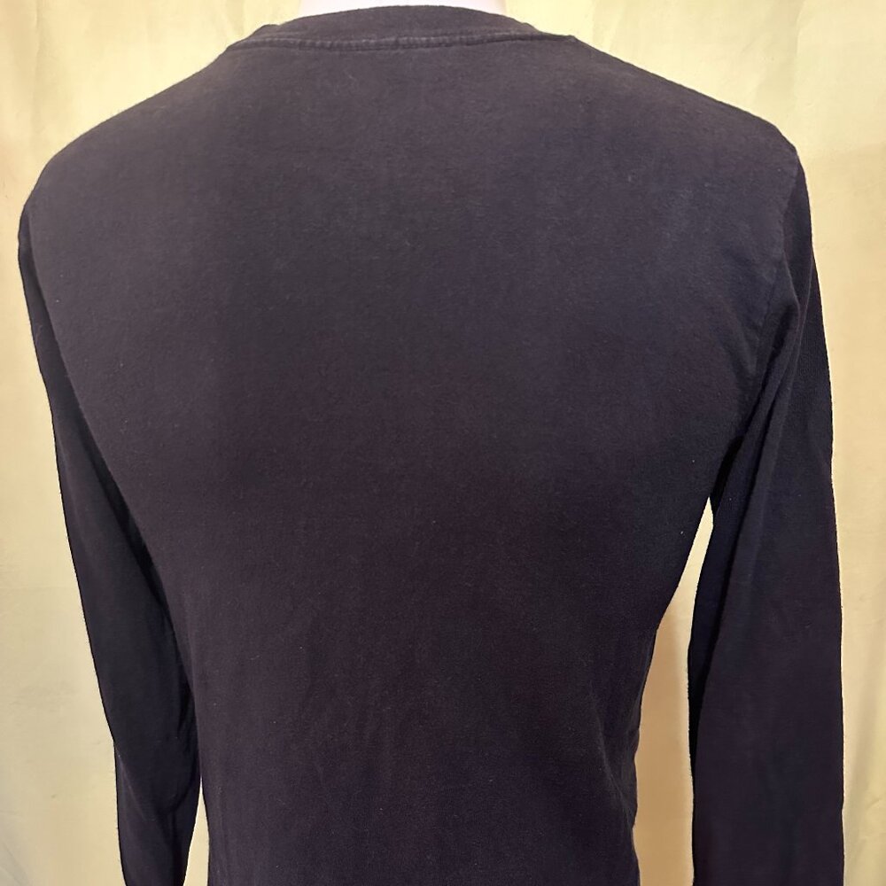 Diamond Supply x Saw Movie Men's Black Long Sleeve Shirt Small Twisted Pictures - Picture 5 of 5